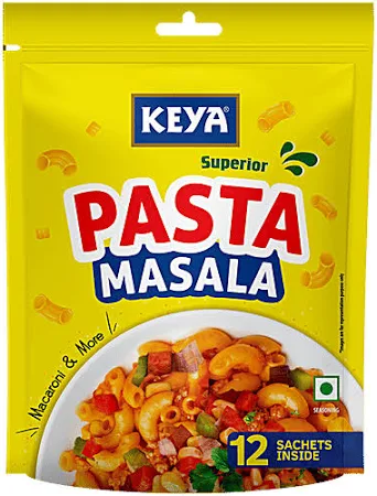 Keya Pasta Masala 84 g Pouch (Pack of 12)